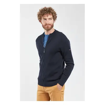 ARMOR-LUX Cardigan "Erdeven" - laine et acrylique Homme Rich Navy 3XL