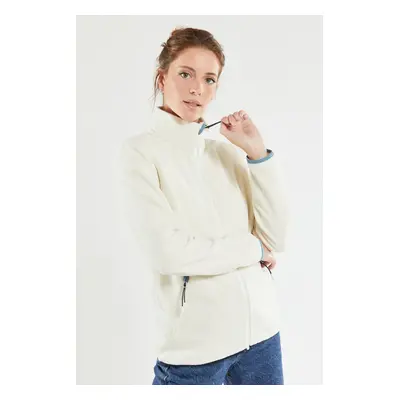 BERMUDES Veste polaire MAOKE Femme CRAIE XXL - 46