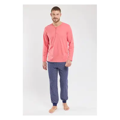 ARMOR-LUX Pyjama imprimé "voiliers" - coton léger Homme Imprimé Petites Voiles Ble M