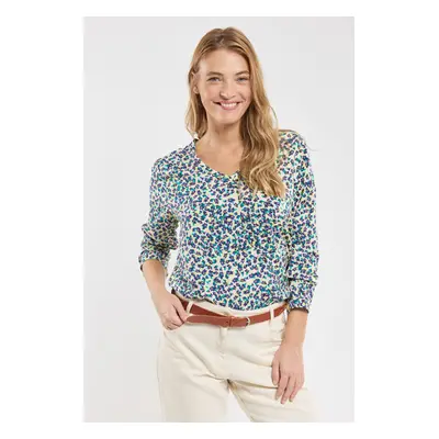 TERRE & MER Blouse fleurie Alma Femme Imprimé Pensées S - 38