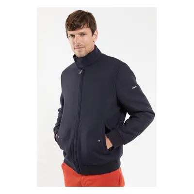 ARMOR-LUX Blouson court - laine Homme Marine deep S