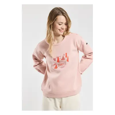 ARMOR-LUX Sweat sérigraphié - Brest 2024 Femme Blush M