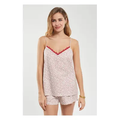 ARMOR-LUX Pyjama short imprimé "petites fleurs" - coton Femme Imprimé petites fleurs bar L - 42