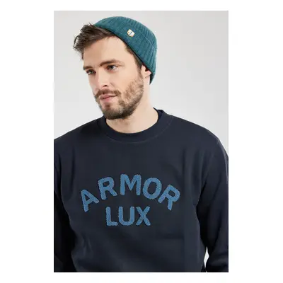 ARMOR-LUX Bonnet miki - laine Homme Dark Storm chiné TU