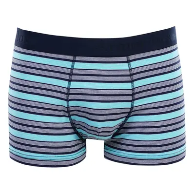 ARMOR-LUX Boxer rayé - coton biologique et élasthanne Homme Marine Deep/Giada XL