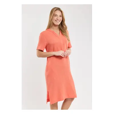 BERMUDES Robe mi-longue CARLINE - gaze de coton Femme TOMETTE XL - 44