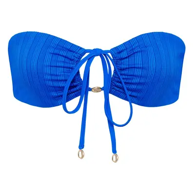 Bluebella Haut de Bikini Bandeau Ajustable Shala Bleu