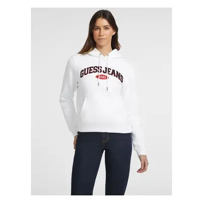 Sweat Capuche Écusson Logo Chenille