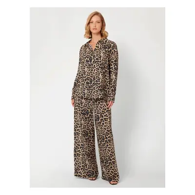 Ensemble Pyjama Mousseline Imprimé Animalier