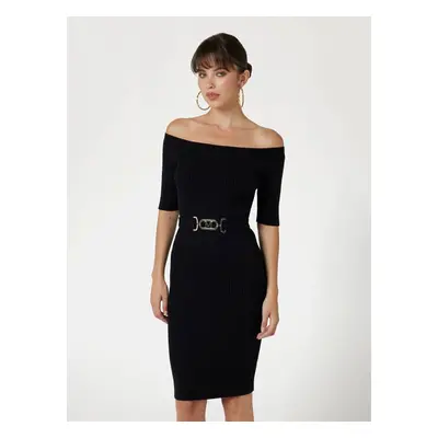 Robe-Pull Bodycon Midi Marciano