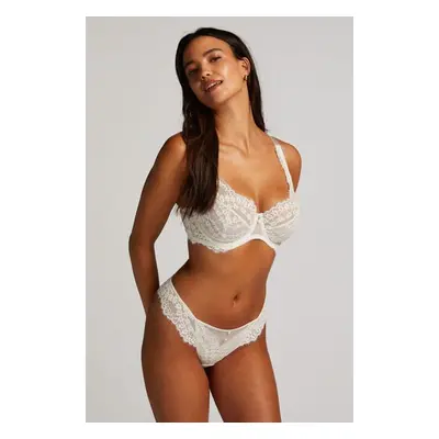 Hunkemöller String Daisy Blanc