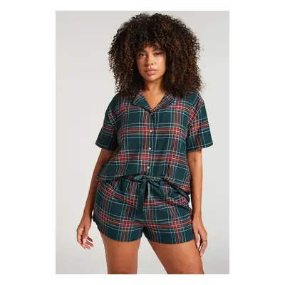 Hunkemöller Pyjama set Twill Vert