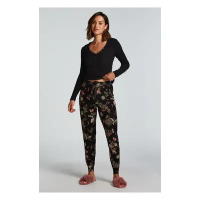 Hunkemöller Pantalon de pyjama Jersey Noir