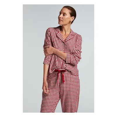 Hunkemöller Ensemble pyjama Flannel Rouge