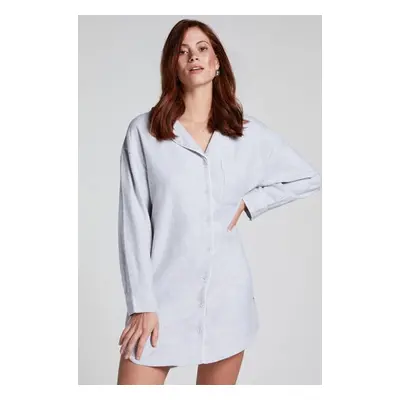 Hunkemöller Chemise de nuit Flanel Gris