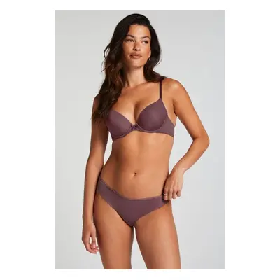 Hunkemöller Slip brésilien iInvisible Lace Back Violet