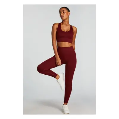 Hunkemöller Legging de sport sans coutures taille haute HKMX Rouge