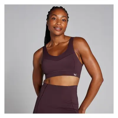 Brassière de sport Bonded Tempo Ultra pour femmes – Baie chocolat