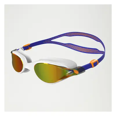 Lunettes de natation Adulte Vue effet miroir blanc/bleu