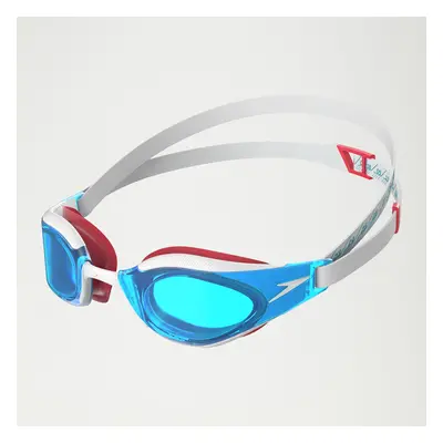 Lunettes de natation Adulte Fastskin Hyper Elite blanc/bleu/rouge