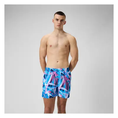 Short de bain Hommes Digital Printed Leisure 16 pouces pour Hommes Rose kiki