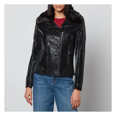 Guess Olivia Faux Leather Jacket