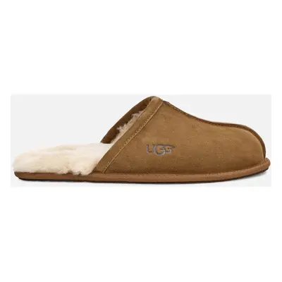 UGG Men's Scuff Suede Sheepskin Slippers - Chestnut