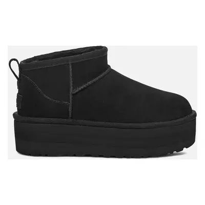 UGG Classic Ultra Mini Platform Suede Boots