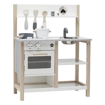 Kids Concept Kitchen - Natural/White