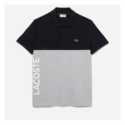 Lacoste Seasonal Colour Block Cotton-Piqué Polo Shirt