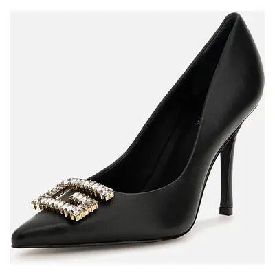 Guess Women's Scandel Embellished Leather Heeled Pumps