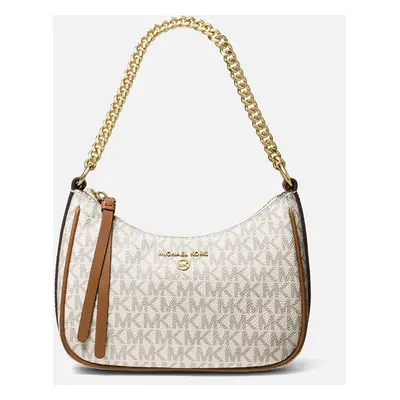 MICHAEL Michael Kors Women's Jet Set Charm Small Chain Pouchette - Vanilla/Acrn