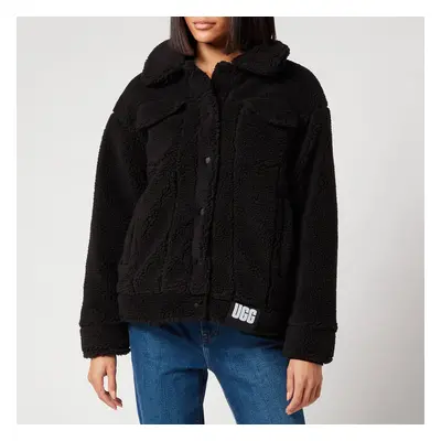 UGG Women's Frankie Sherpa Trucket Jacket - Black