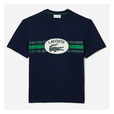 Lacoste Monogram Cotton-Jersey T-Shirt