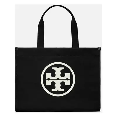 Tory Burch Ella Monogram Canvas Tote Bag