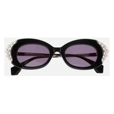 Vivienne Westwood Embellished Acetate Cat-Eye Sunglasses