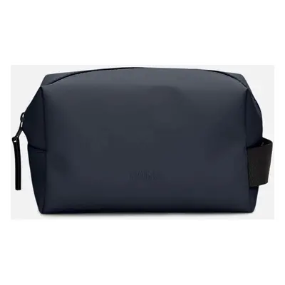 RAINS Matte Shell Small Wash Bag