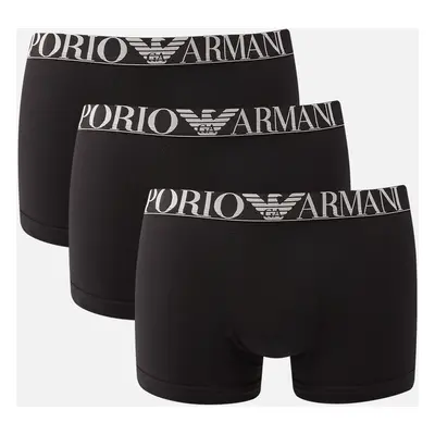 Emporio Armani Bodywear Eagle 3-Pack Boxer Trunks