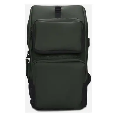 RAINS Trail Coated Matte-Shell Cargo Backpack