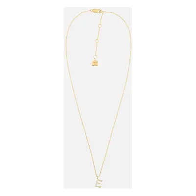 Astrid & Miyu Initial Pavé 18K Gold-Plated Necklace