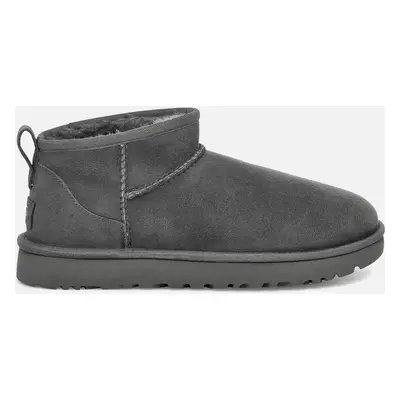 UGG Women's Classic Ultra Mini Sheepskin Boots - Grey