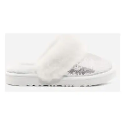 UGG Chausson Cozy II Mirror Ball in Silver, Taille 35, Cuir