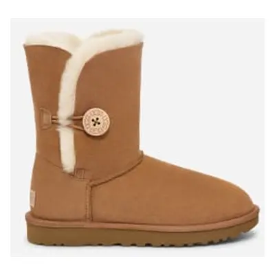 UGG Botte Short Bailey Button II pour Femme in Brown, Taille 43, Shearling