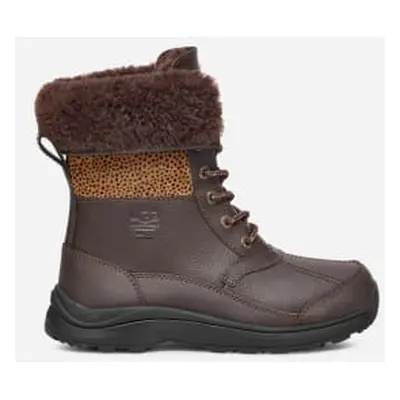 UGG Zaylee Micro Cheetah in Darker Brown, Taille 38, Cuir