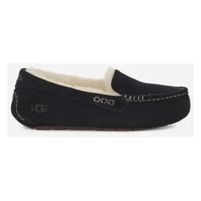 UGG Ansley Chaussons pour Femme in Black, Taille 38, Cuir