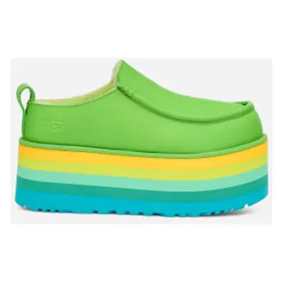 Chaussure UGG URSeen Platform pour femme | UGG UE in Green Multi, Taille 37, Cuir