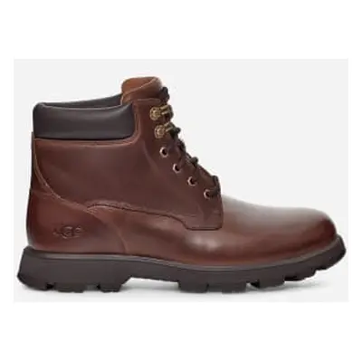 UGG Bottes Stenton pour Homme in Chestnut Leather, Taille 51.5, Cuir