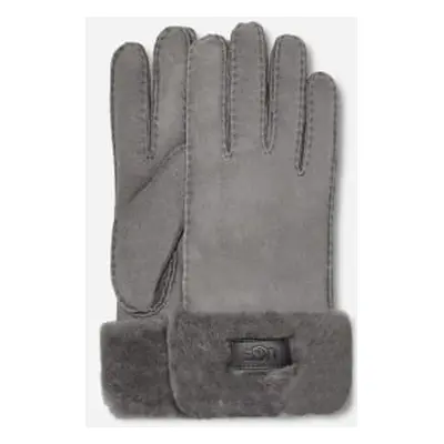 UGG Turn Cuff Gants pour Femme in Grey, Taille