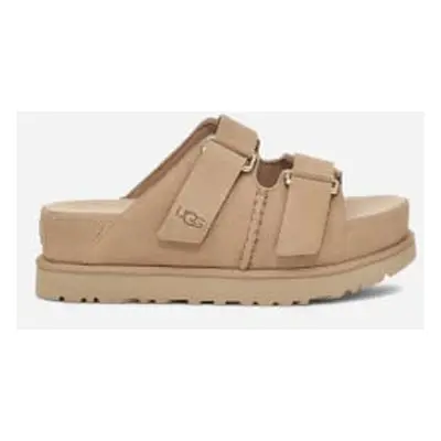 Mule UGG Goldenstar Hi pour femme | UGG UE in Beige, Taille 40.5, Daim