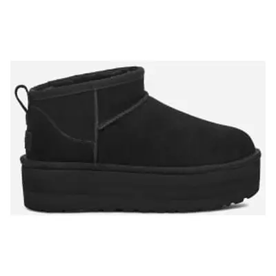 Botte UGG Classic Ultra Mini à plateforme pour femme | UGG UE in Black, Taille 39, Daim